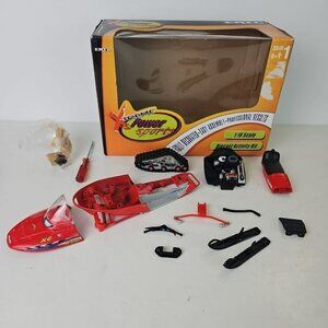X-treme 2001 ERTL Polaris 600 Classic Snowmobile 1:18 Scale Diecast Model Red